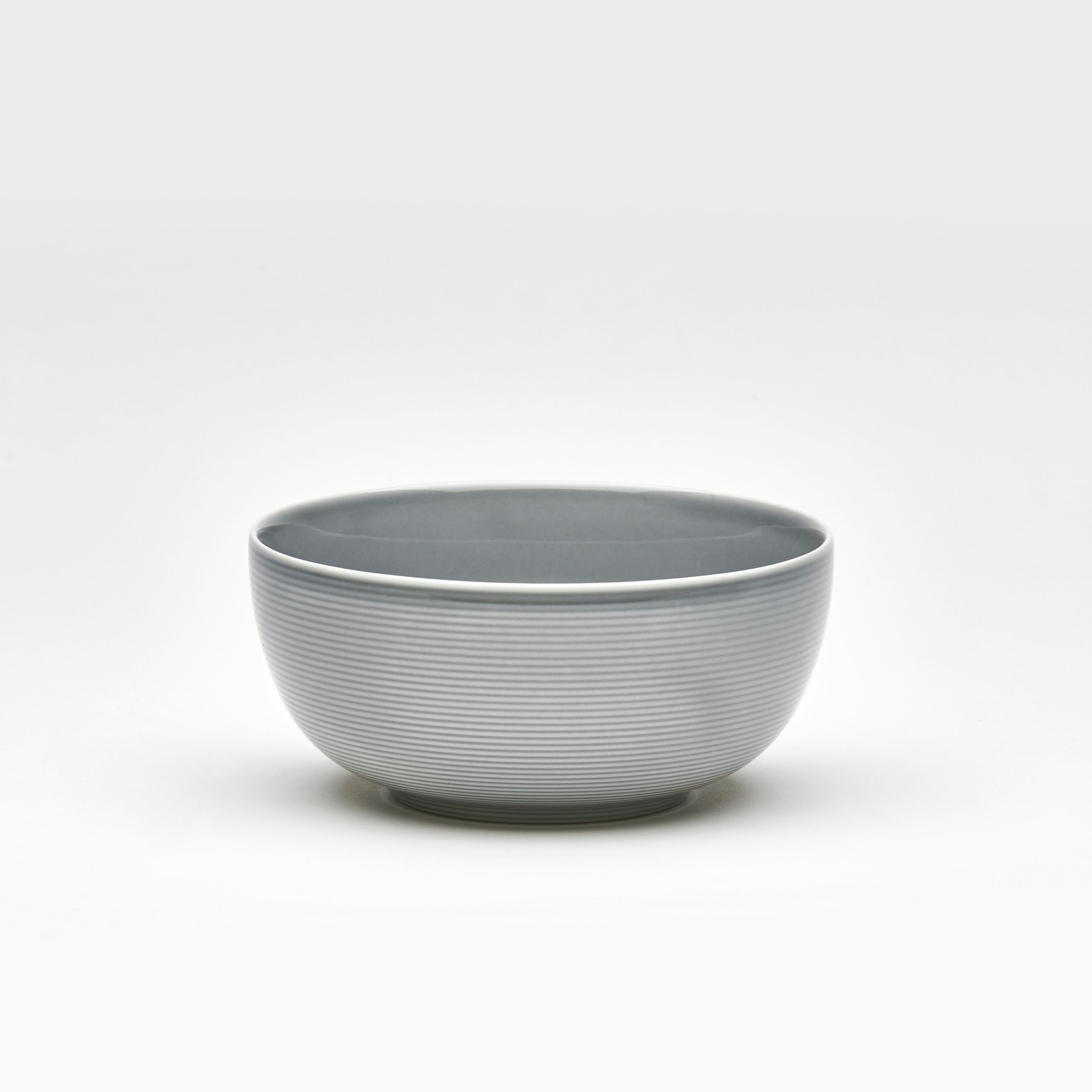 SCHALE Jive 16,2 cm   - Grau, Basics, Keramik (16,2cm) - Van Well
