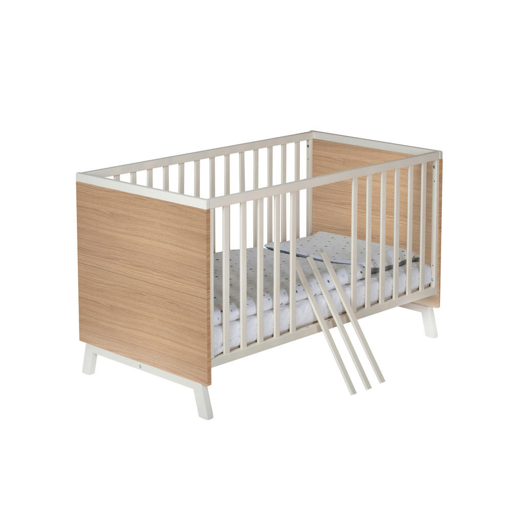 Thumbnail - Schardt Babyzimmer Clay, Beige, Holz, Holzwerkstoff, Buche, 6 Fächer, 3 Schubladen, DIN EN 12221, zum Juniorbett umbauba...
