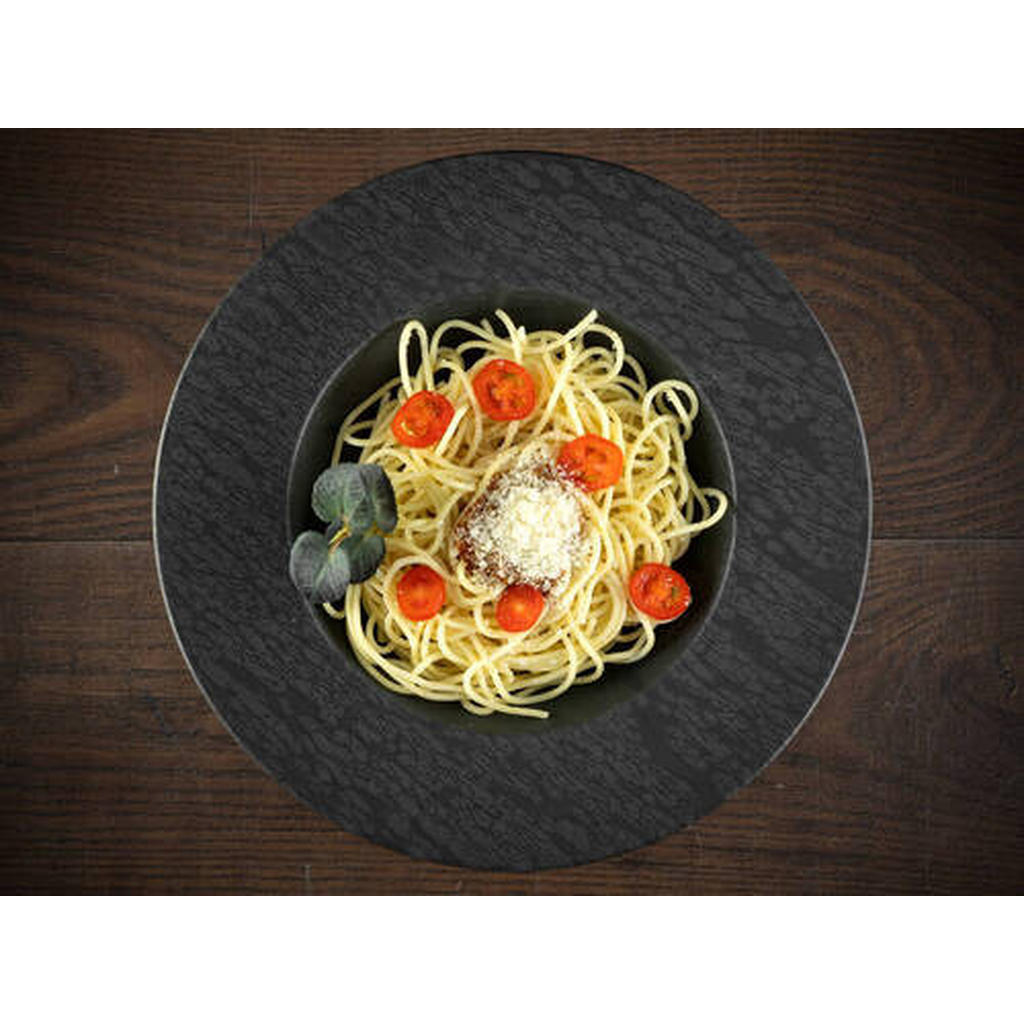 Thumbnail - Creatable Pastateller, Anthrazit, Keramik, 4-teilig, rund, Essen & Trinken, Geschirr, Teller, Pastateller