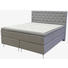 POSTEL BOXSPRING, tkaná látka, 180/200 cm, matrace, topper - šedá/barvy hliníku, Konvenční, kov/kompozitní dřevo (180/200cm) - Elegando POSTEL BOXSPRING, tkaná látka, 180/200 cm, matrace, topper - šedá/barvy hliníku, Konvenční, kov/kompozitní dřevo (180/200cm) - Elegando