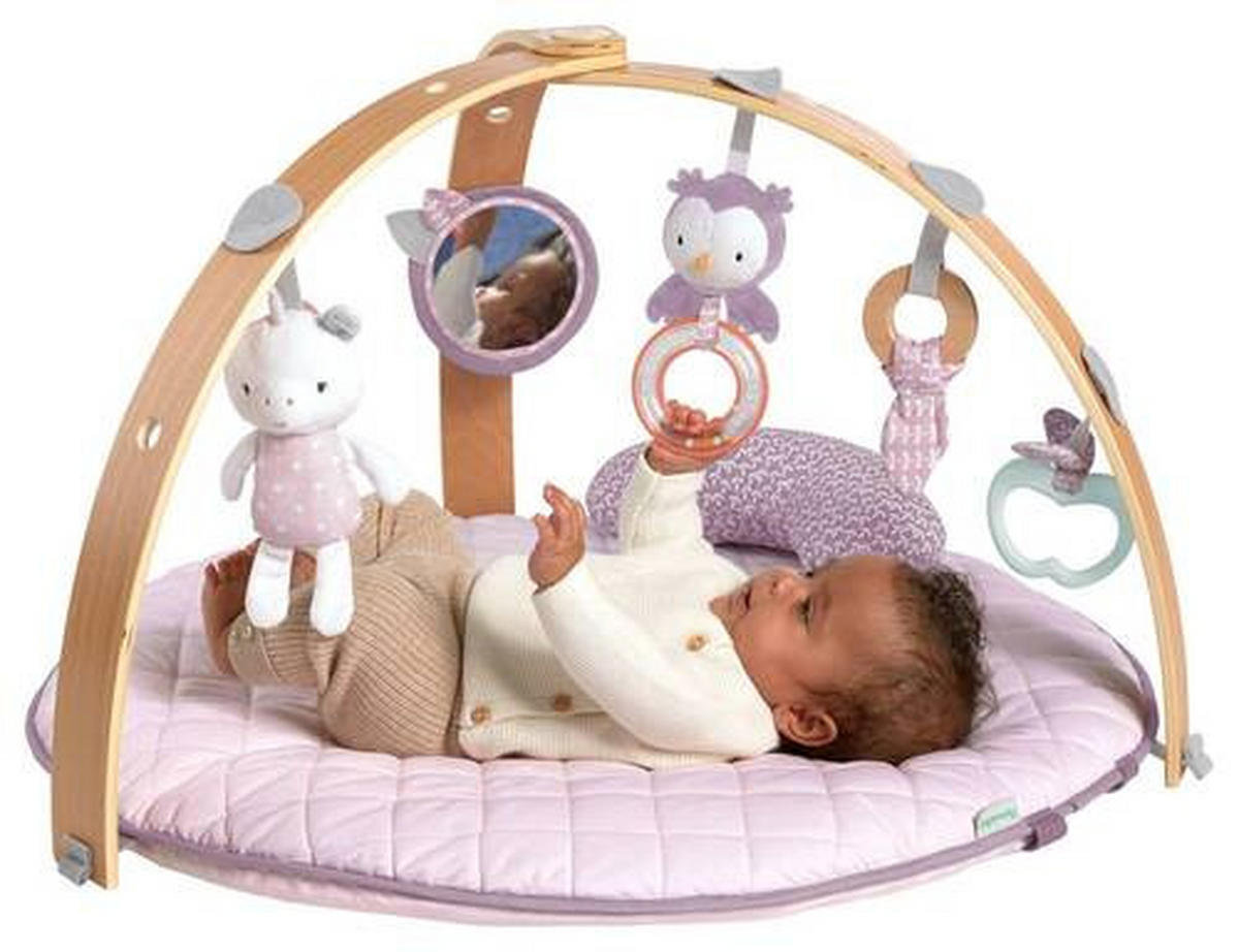 OBLÚK S HRAČKAMI - viacfarebná, Basics, drevo/textil (83,8cm)