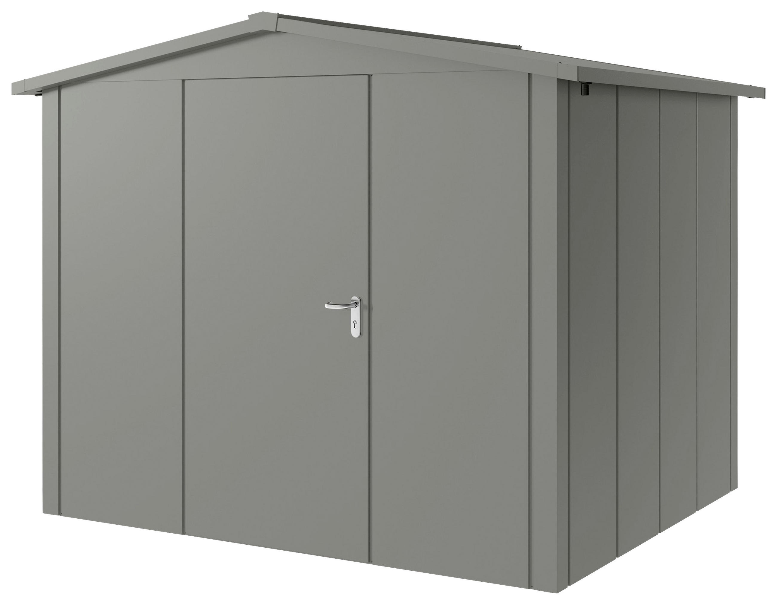GERÄTEHAUS 285/227/229 cm  - Alufarben, Basics, Metall (285/227/229cm) - Hörmann