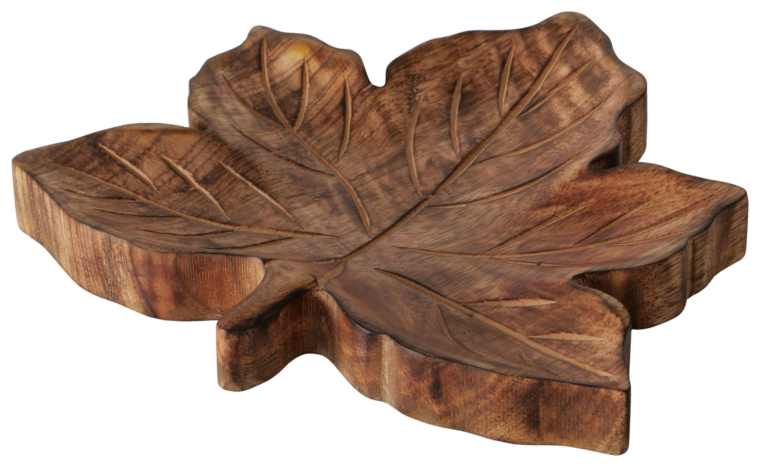 SCHALE   - Braun, LIFESTYLE, Holz (21,7/20,3/2,8cm)
