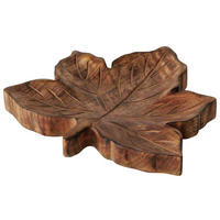 SCHALE   - Braun, LIFESTYLE, Holz (21,7/20,3/2,8cm)