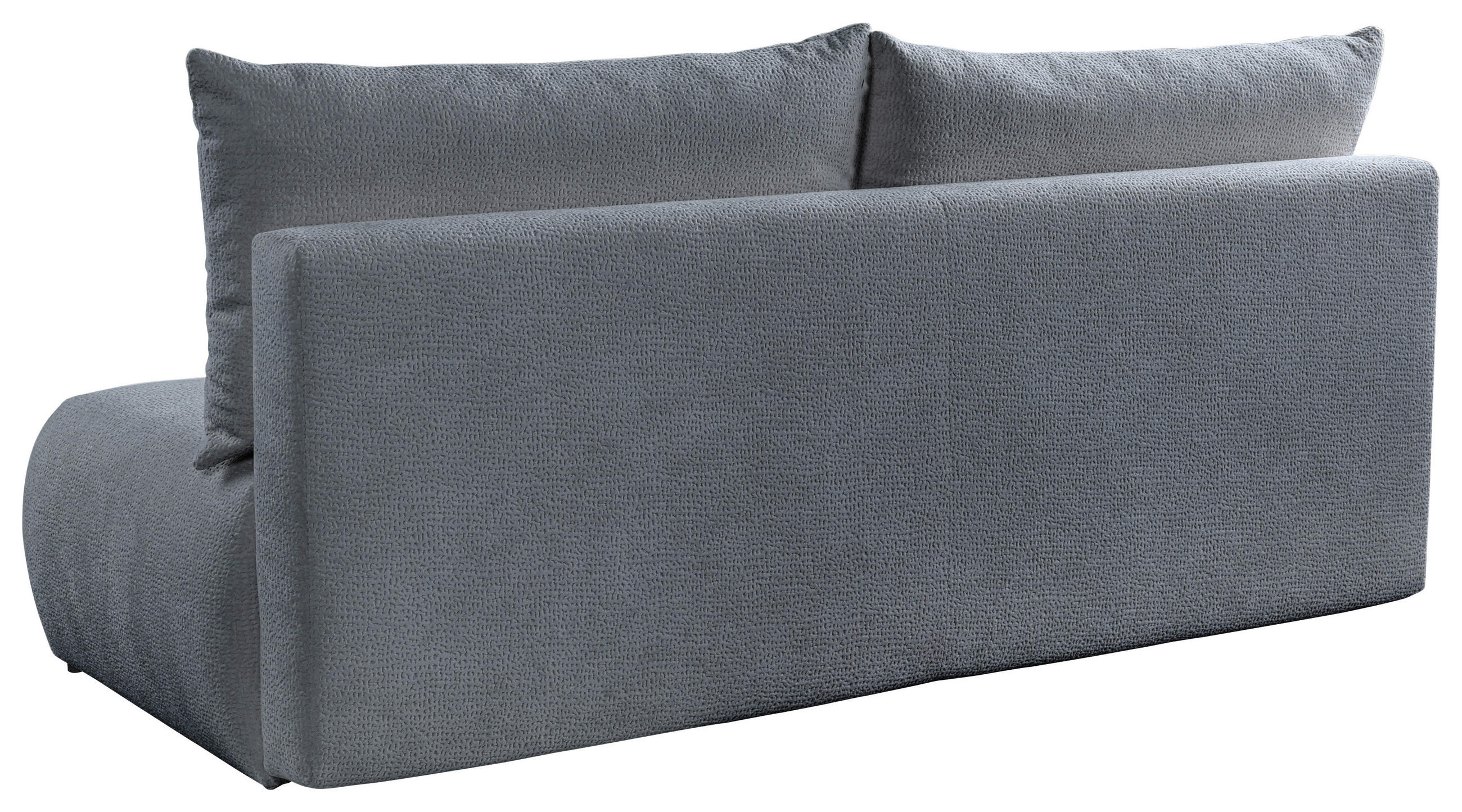 SCHLAFSOFA  mit Bettkasten erhältlich, Bettfunktion erhältlich Struktur Hellblau  - Creme/Schwarz, Design, Holz/Textil (209/100/103cm) - MID.YOU