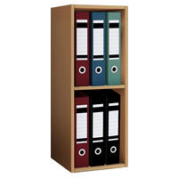 AKTENREGAL 34/72/30 cm  - Buchefarben, Design, Holzwerkstoff (34/72/30cm) - MID.YOU