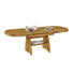 COUCHTISCH Eiche furniert Eichefarben - Eichefarben, KONVENTIONELL, Metall (125(165,5/71/56-75cm) - Venda