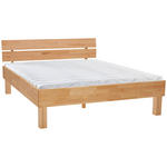 BETT 160/200 cm  in Buchefarben  - Buchefarben, Natur, Holz (160/200cm) - Carryhome