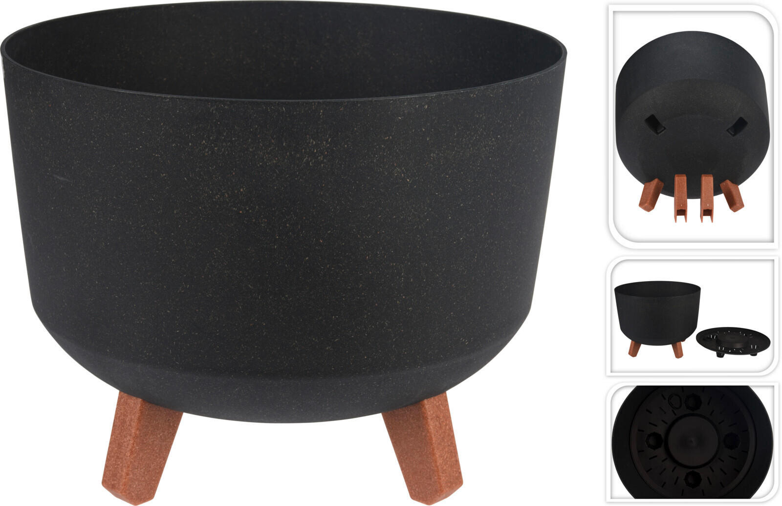 XXXL KVETINÁČ textil, 18/29.5/29.5 cm