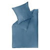 WENDEBETTWÄSCHE Marcel.Remus.Design - Palma blau Satin 135/200 cm  - Blau, Design, Textil (135/200cm)