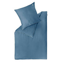 WENDEBETTWÄSCHE Marcel.Remus.Design - Palma blau Satin 135/200 cm  - Blau, Design, Textil (135/200cm)