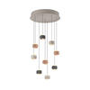 LED-HÄNGELEUCHTE Musterring 54/200 cm   - Aprikose/Anthrazit, Design, Metall (54/200cm) - Musterring