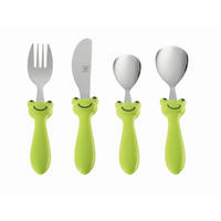 DĚTSKÝ PŘÍBOR - zelená, Konvenční, kov/plast (22cm) - Justinus
