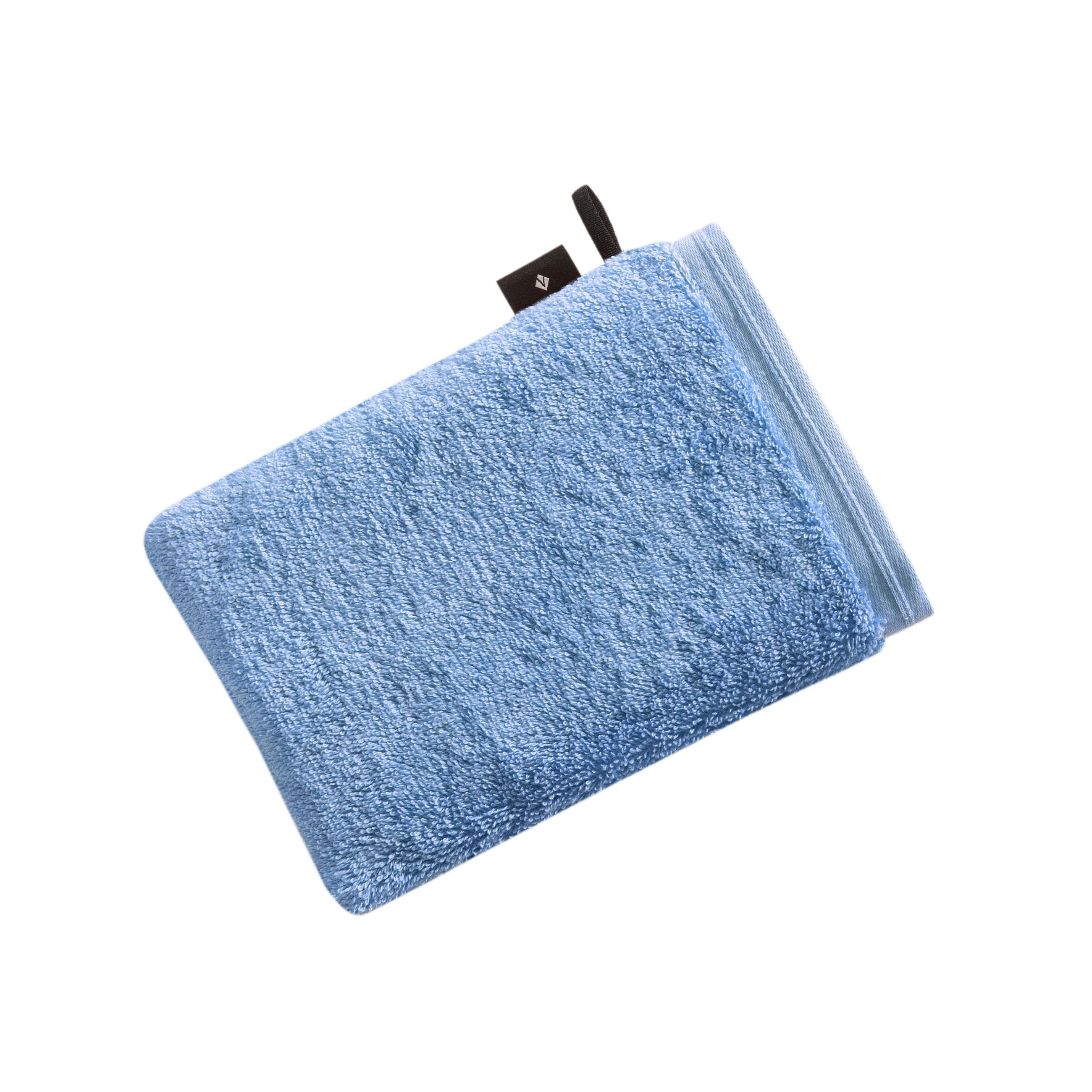 Vossen Waschlappen Vegan Life Blau 16x22 cm