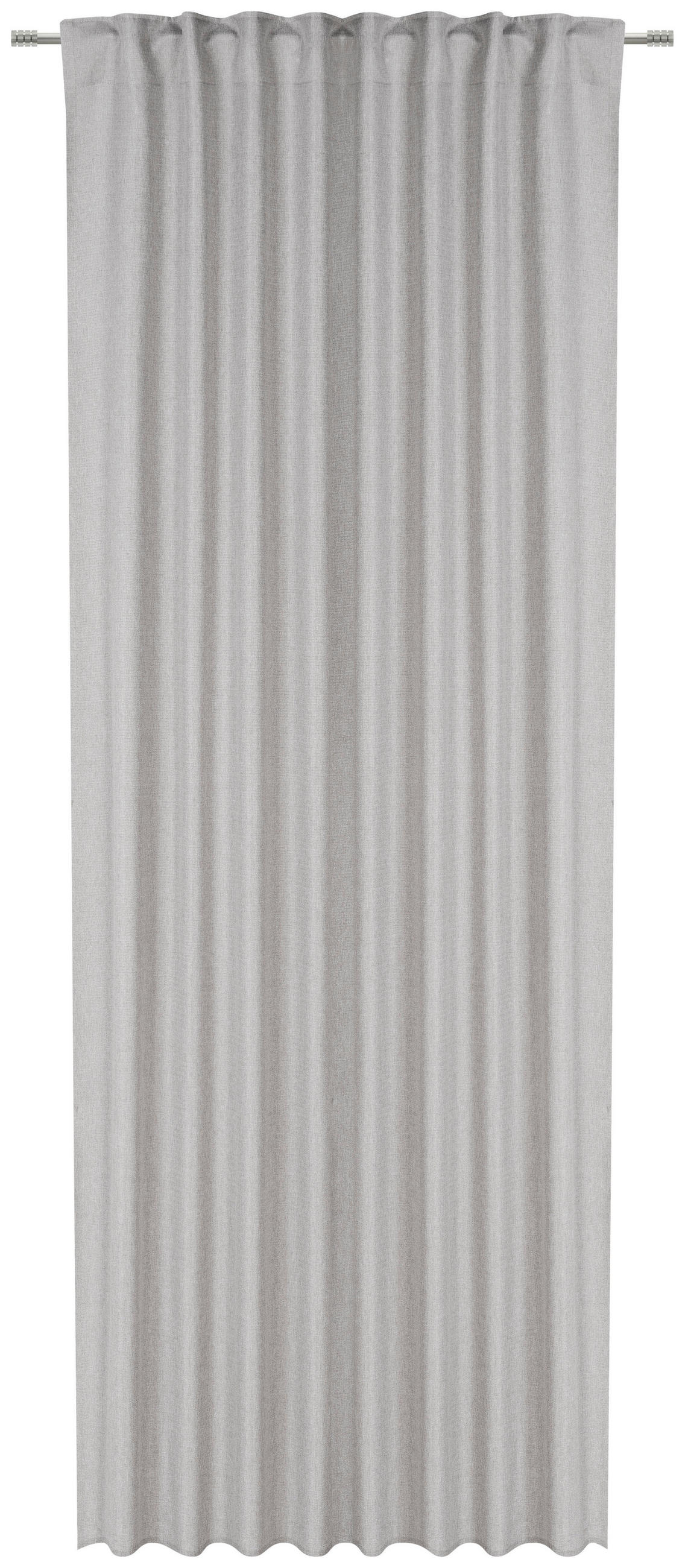 HOTOVÝ ZÁVES, black-out (neprepúšťa svetlo), 140/245 cm - sivá, Basics, textil (140/245cm) - Esposa