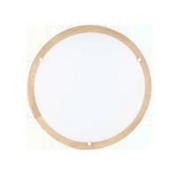 STROPNÍ LED SVÍTIDLO, 35/8 cm  - bílá, Natur, sklo (35/8cm)