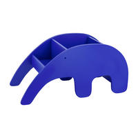 KINDER BÜCHERREGAL EDGAR REMEMBER Blau  - Blau, Basics, Holzwerkstoff (67,3/30/32,3cm) - REMEMBER