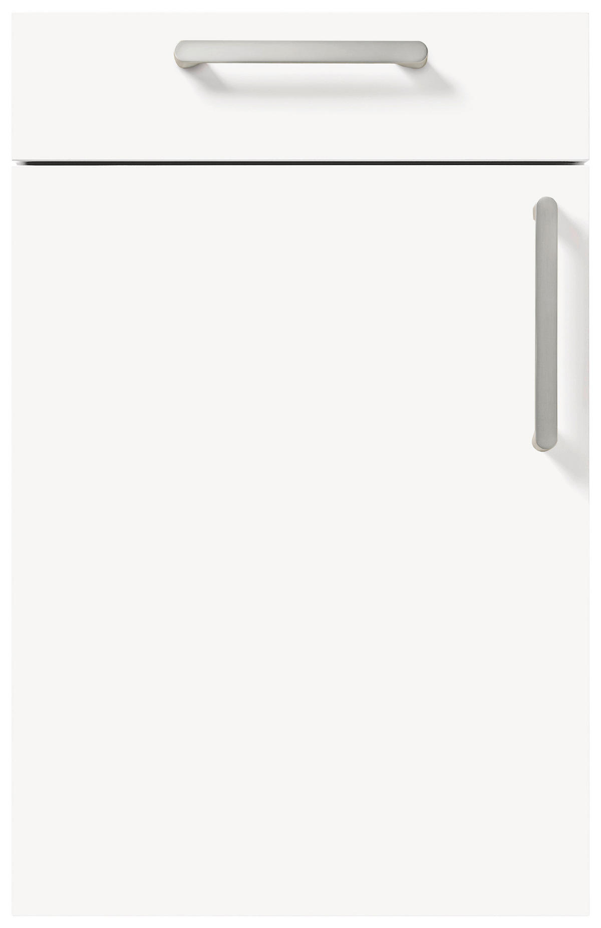 EINBAUKÜCHE NICOL  - Eichefarben/Weiß, Design, Holzwerkstoff - Novel