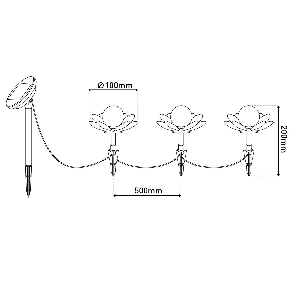 SOLARLEUCHTE 10/10/20 cm   - Basics (10/10/20cm) - Näve