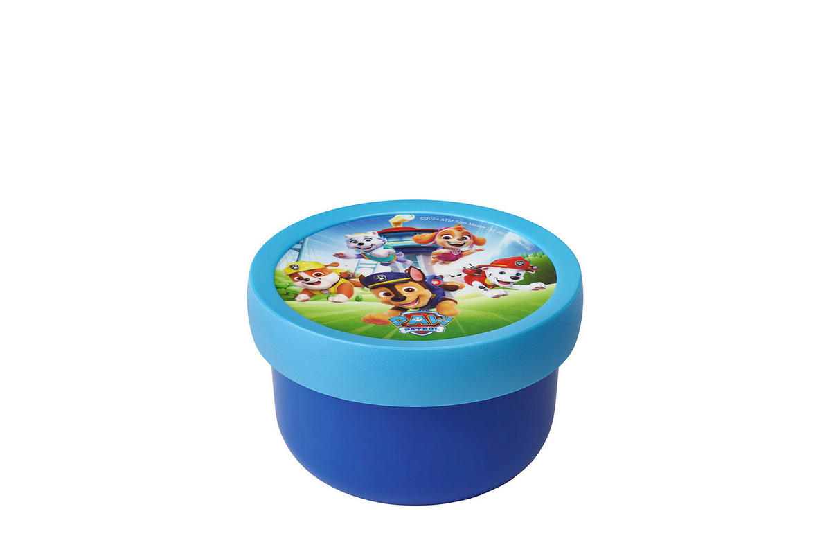 BROTZEITBOX - Blau/Multicolor, KONVENTIONELL, Kunststoff (6,7/10,4cm) - Mepal