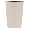 PFLANZENTOPF  - Creme, Basics, Kunststoff (30/57/30cm) - Siena Garden