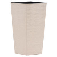 PFLANZENTOPF  - Creme, Basics, Kunststoff (30/57/30cm) - Siena Garden