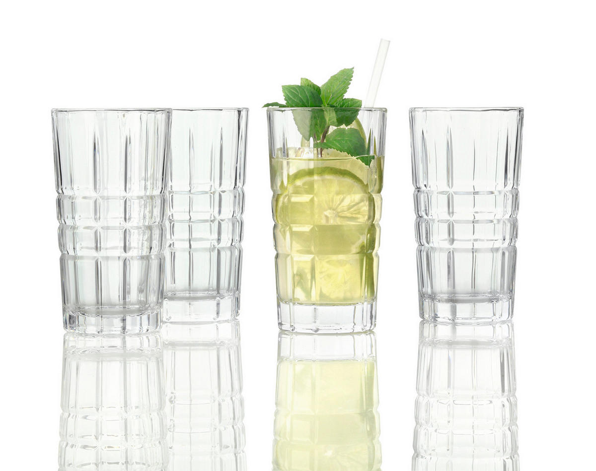 GLÄSERSET Spiritii 4-teilig  - Transparent, LIFESTYLE, Glas (7,00/12,80/7,00cm) - Leonardo