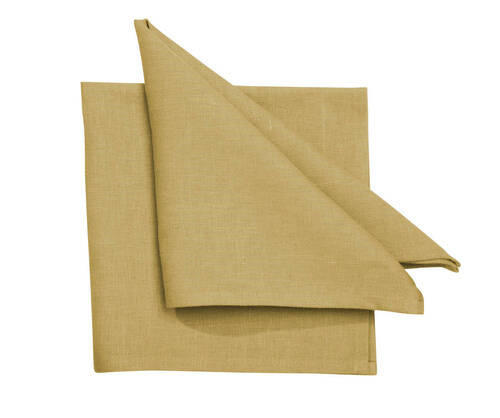 STOFFSERVIETTE 45/45 cm   - Gelb, Basics, Textil (45/45cm) - Pichler