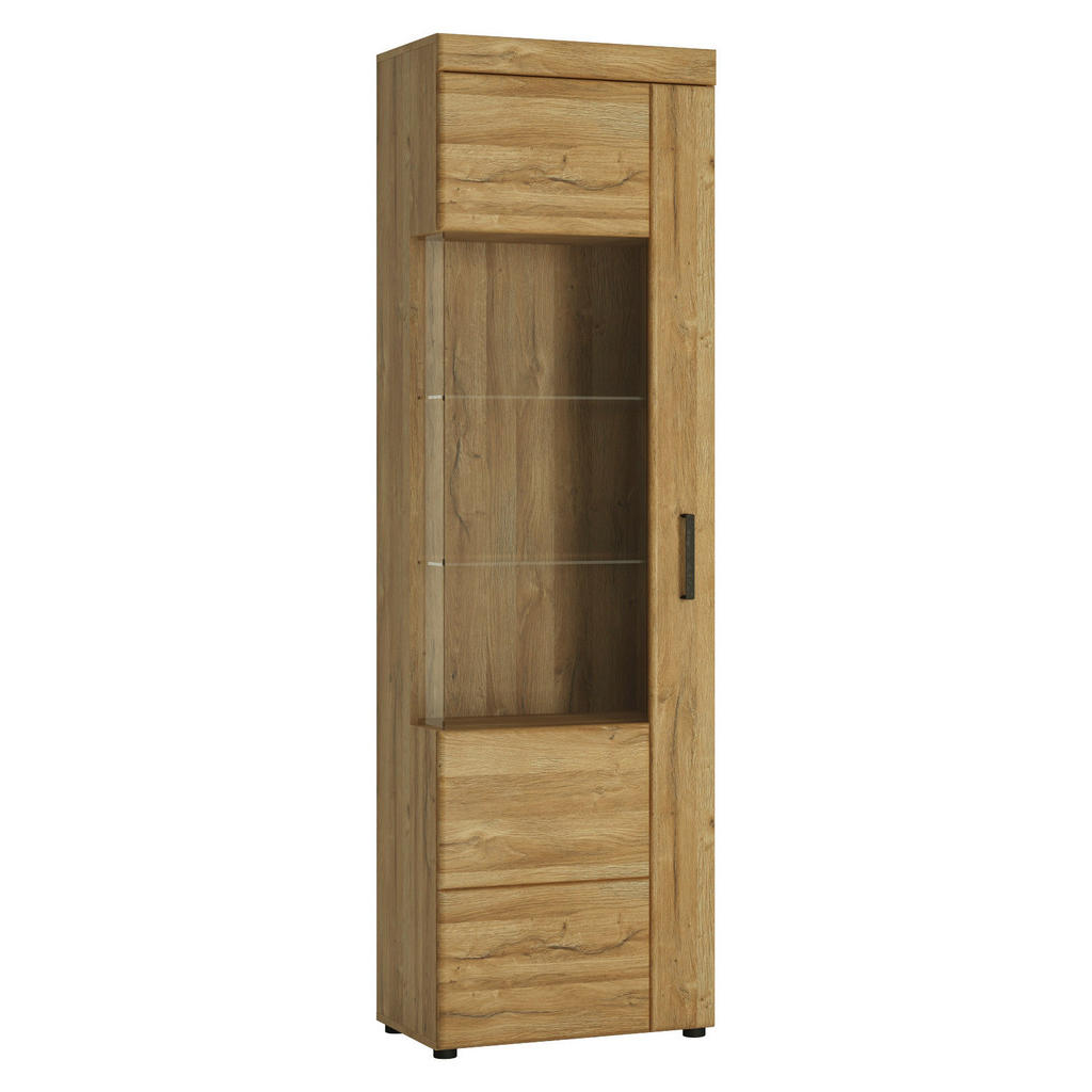 Vitrine Cortina Eichefarben Dekor B: 58 Cm