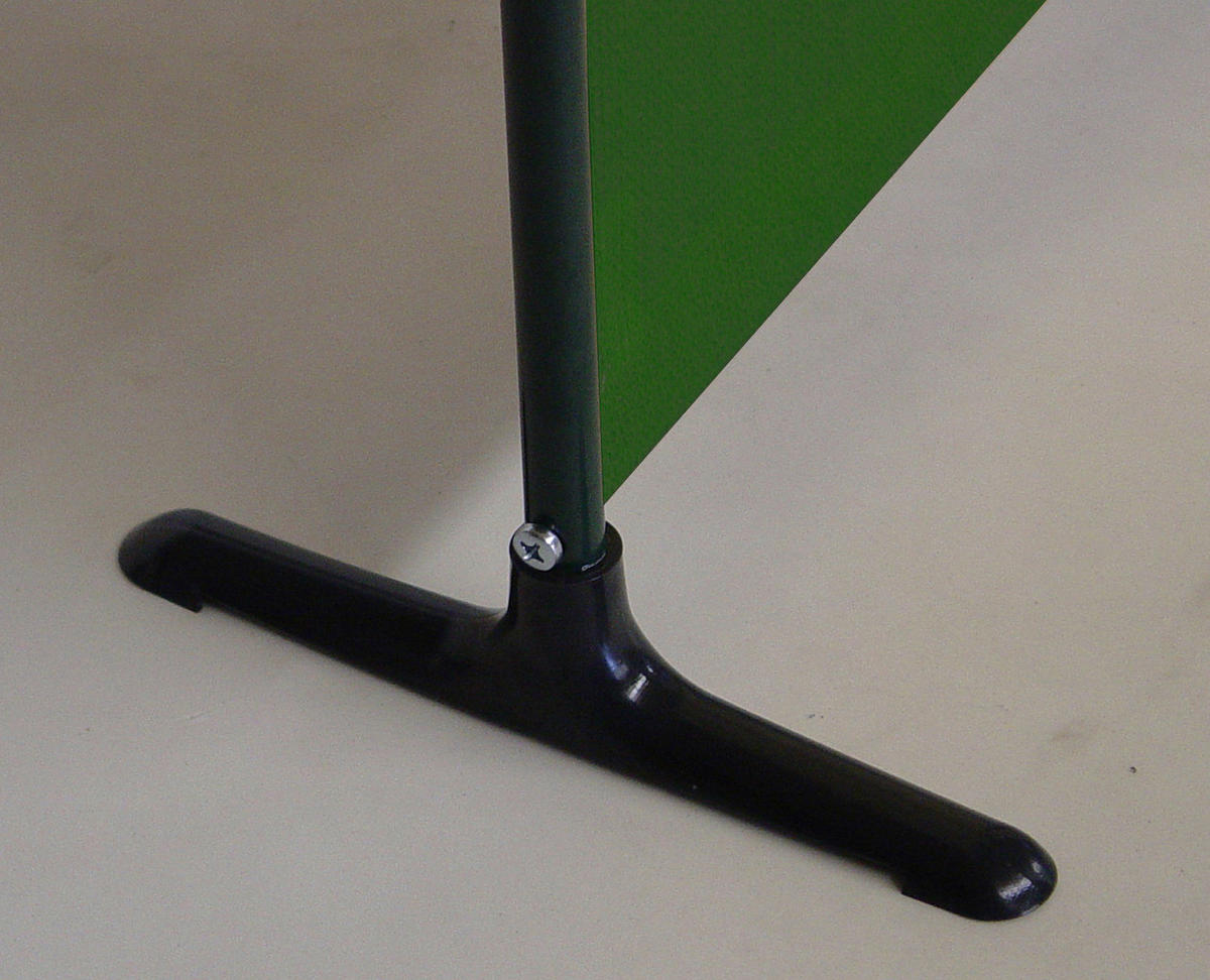 SICHTSCHUTZ - Grau/Grün, Basics, Textil/Metall (220/165/25,2cm) - Boxxx