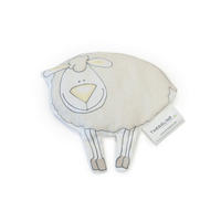 KIRSCHKERNKISSEN Baby-Tröste-Tiere  - Beige, Basics, Naturmaterialien/Textil (19/18cm) - Theraline