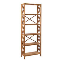 REGAL  70/198/30 cm Eschefarben  - Eschefarben, MODERN, Holz (70/198/30cm) - Livetastic