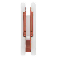 LIFTSCHLEUSE  - Weiß/Braun, Basics, Kunststoff (1.8/6.5cm) - Homeware