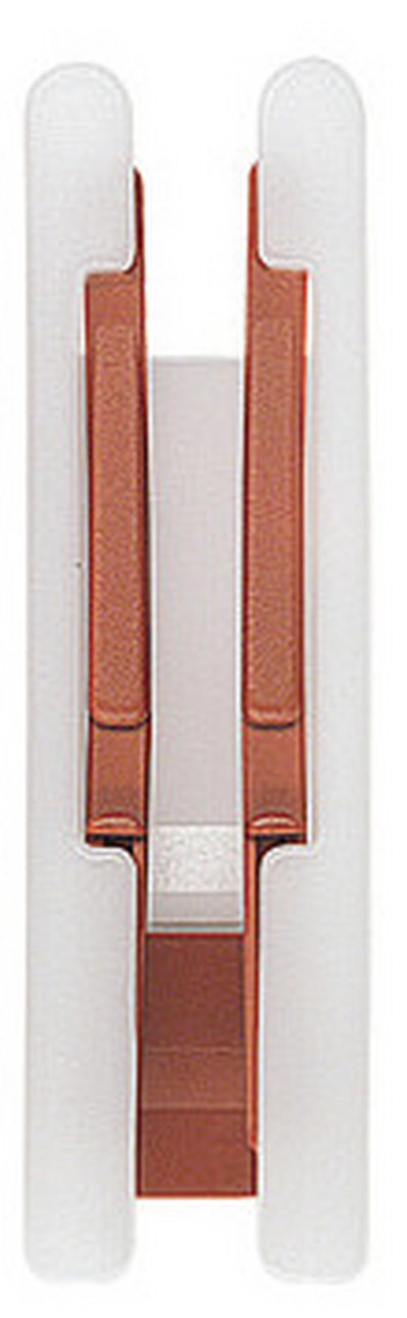 LIFTSCHLEUSE  - Weiß/Braun, Basics, Kunststoff (1.8/6.5cm) - Homeware