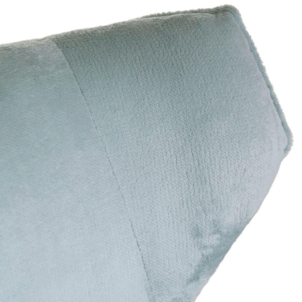 OHRENSESSEL in Plüsch Mintgrün  - Schwarz/Hellblau, KONVENTIONELL, Textil/Metall (83/110/92cm) - MID.YOU