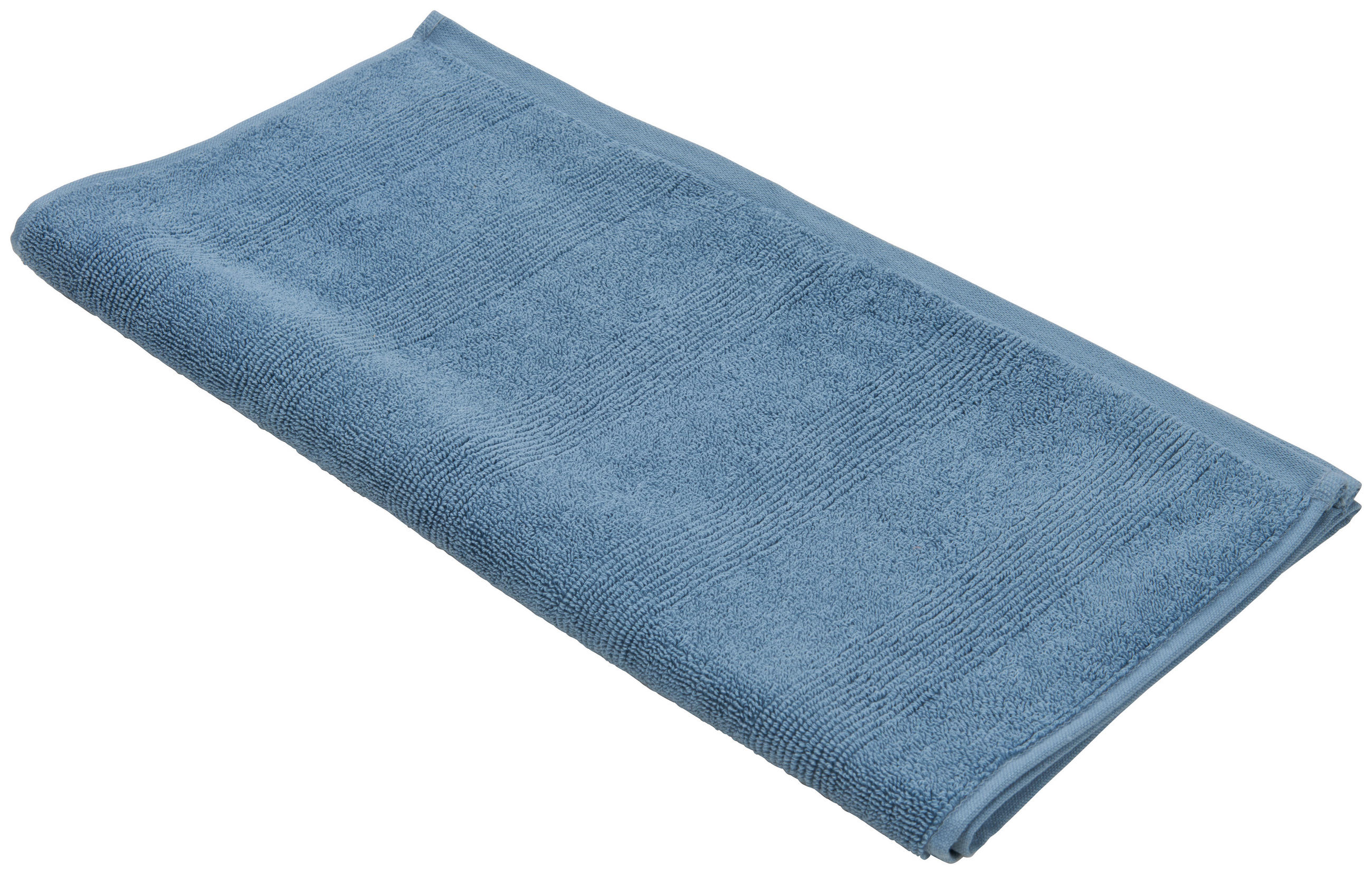 RUČNÍK, modrá - modrá, Basics, textil (50/100/0.5cm) - Bio:Vio