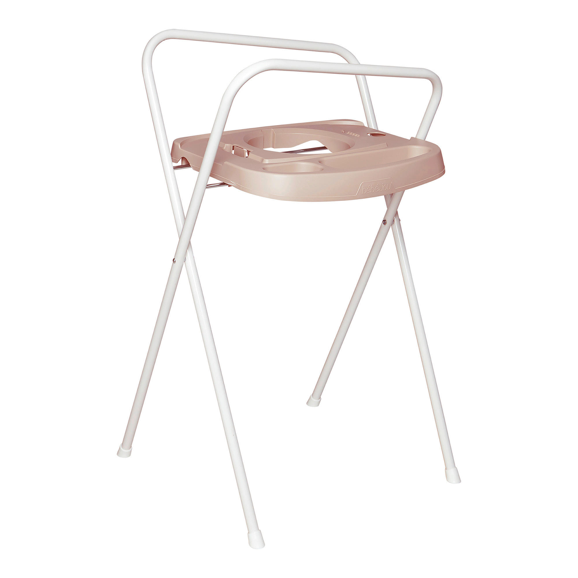 BADEWANNENSTÄNDER Pale Pink  - Rosa, Basics, Metall (61.2/8.5/110cm) - Bebe Jou