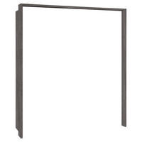 RAMĂ PENTRU DULAP in gri  - gri, Trend, material pe bază de lemn (180/200/17cm) - Ti'me