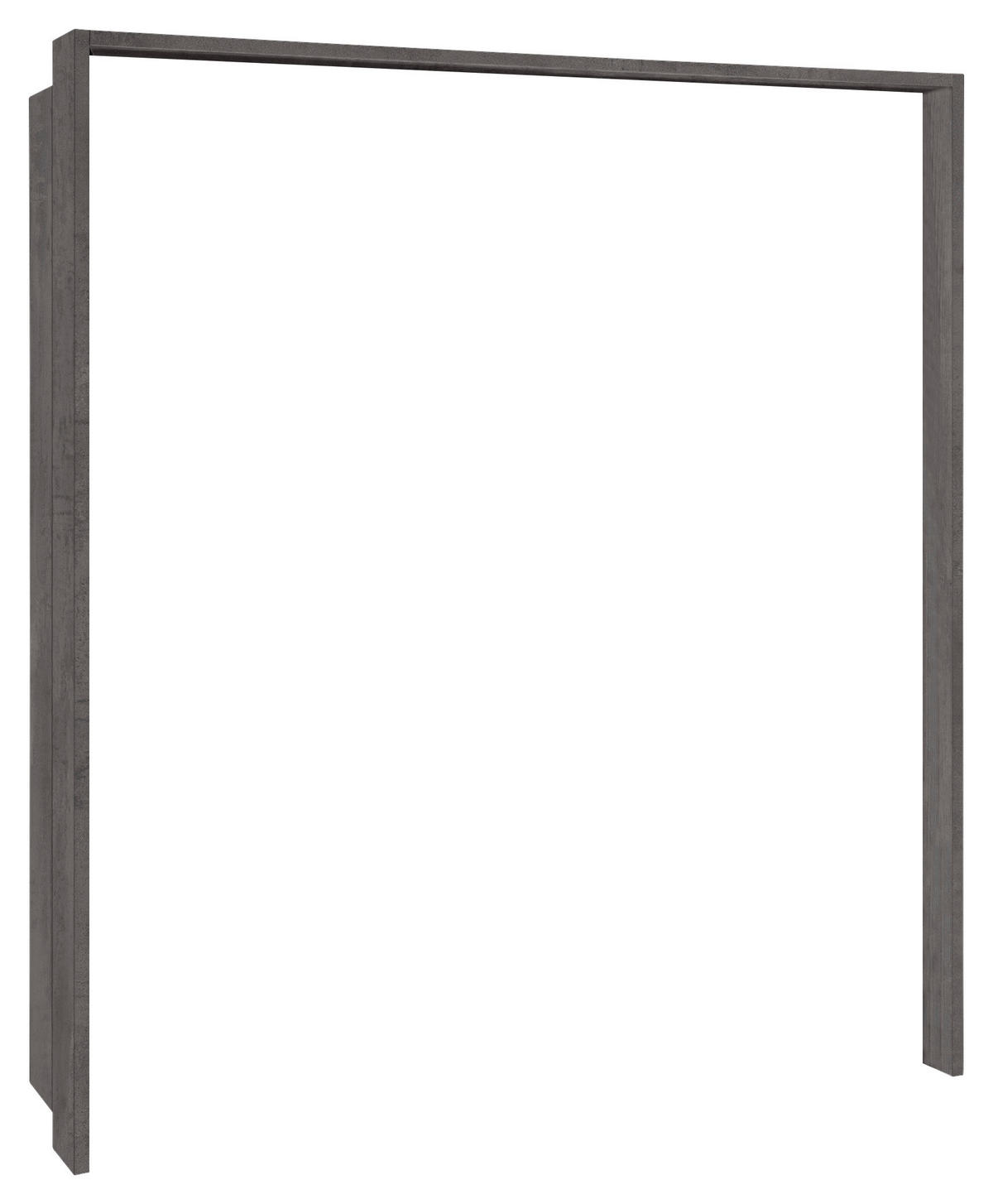 RAMĂ PENTRU DULAP in gri  - gri, Trend, material pe bază de lemn (180/200/17cm) - Ti'me