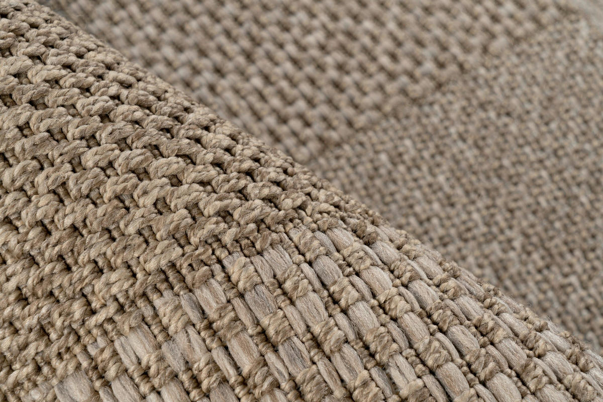 FLACHWEBETEPPICH 160/230 cm Naturfarben rechteckig  - Naturfarben, Basics, Textil (160/230cm) - Kayoom