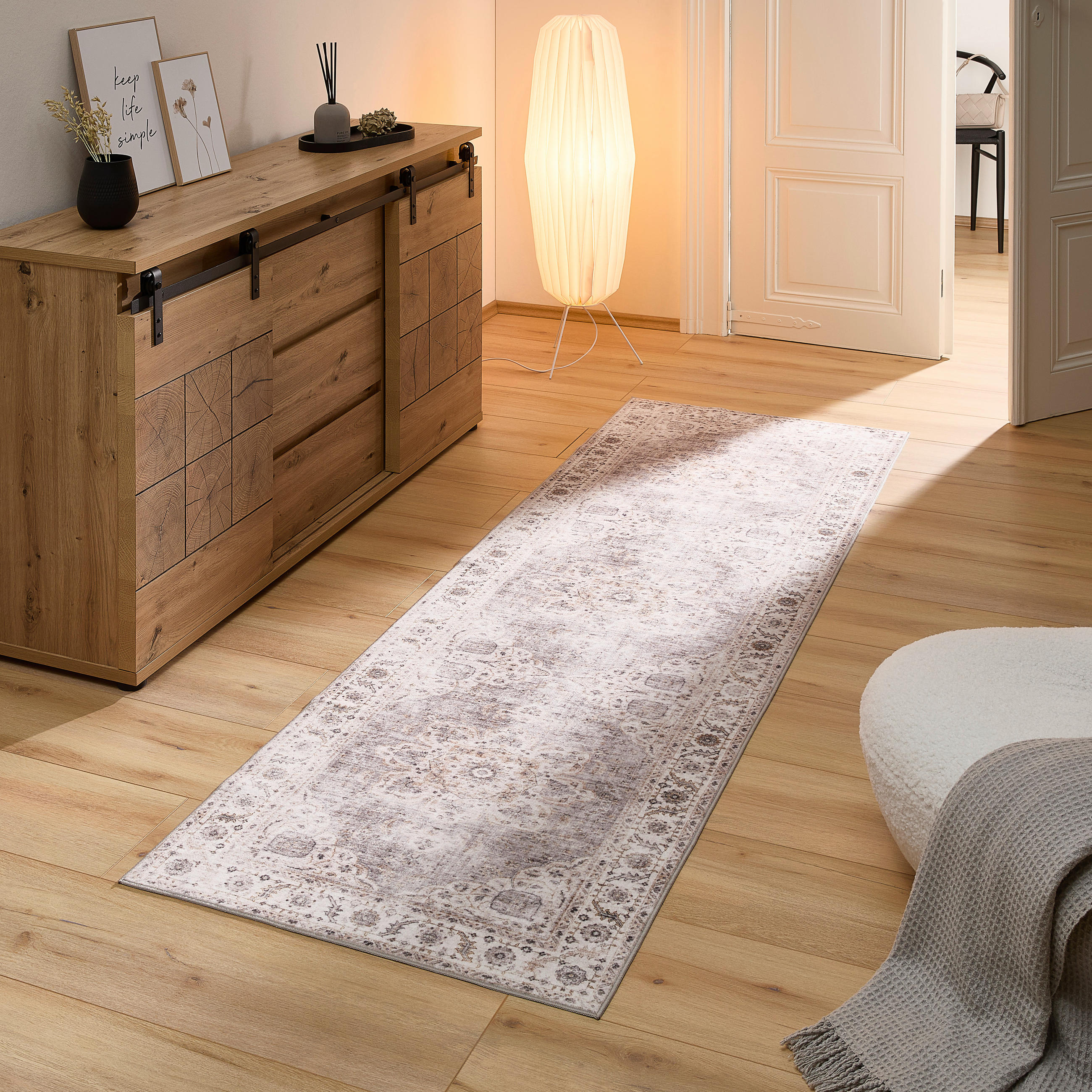 LÄUFER 80/250 cm  - Beige, LIFESTYLE, Textil (80/250cm) - Novel