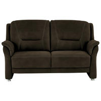 2,5-SITZER in Mikrofaser Grün  - Beige/Alufarben, Konventionell, Textil/Metall (172/100/89cm) - Beldomo Comfort