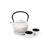 TEEKANNENSET  - Creme, Basics, Metall (1100ml) - Echtwerk