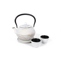 TEEKANNENSET  - Creme, Basics, Metall (1100ml) - Echtwerk