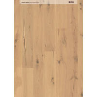 Landhausdiele Eiche Kaschmir  per  m² - Eichefarben/Grauweiß, Trend, Holz (180/17,5/1,1cm) - Waldwelt