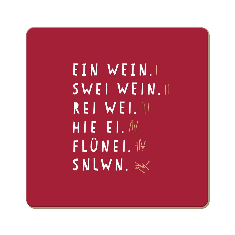 UNTERSETZER 9,5/9,5 cm  - Basics (9,5/9,5cm)
