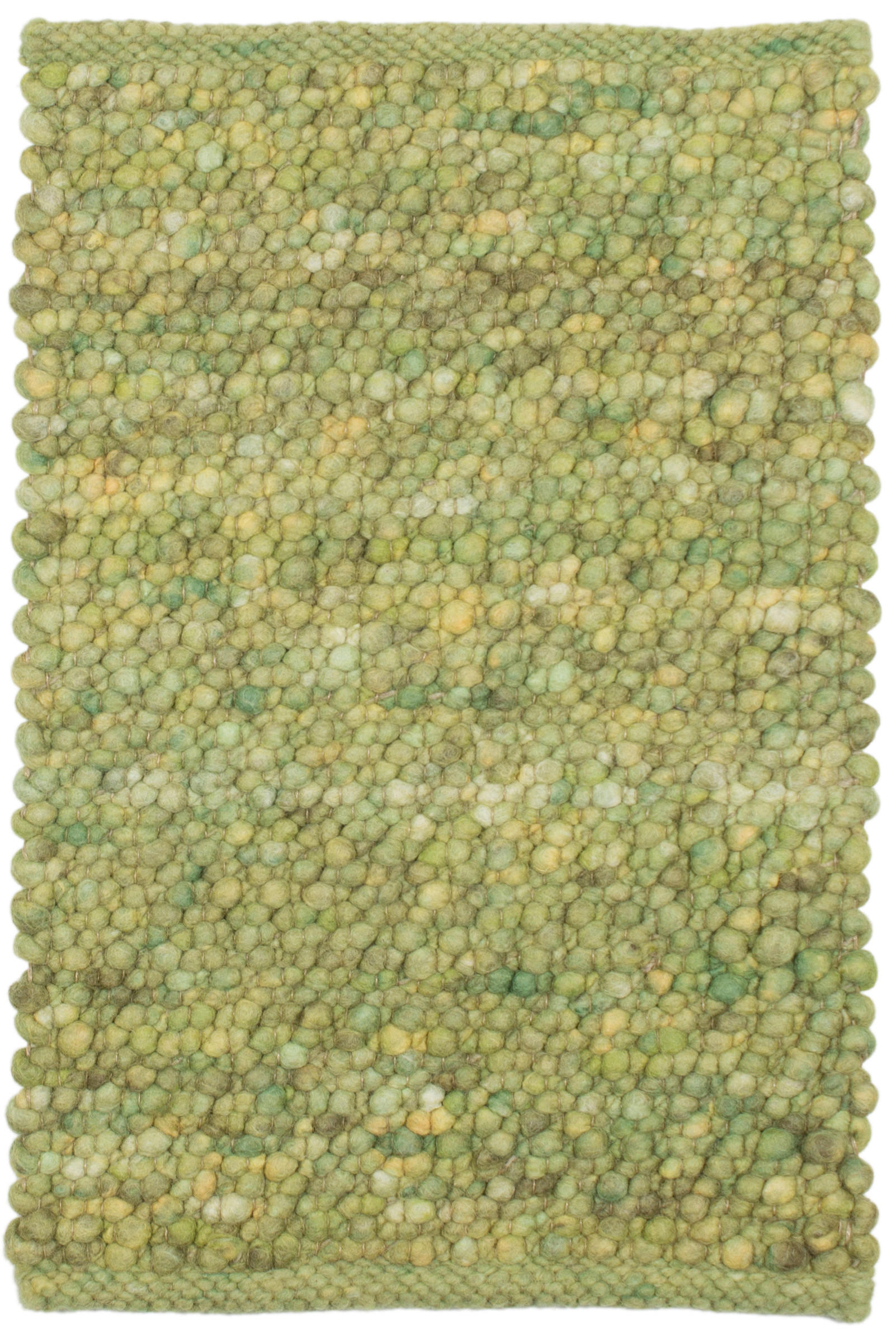 HANDWEBTEPPICH 130/200 cm Sligo Swing Grün  - Grün, KONVENTIONELL, Textil (130/200cm) - Linea Natura