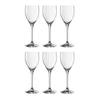 GLÄSERSET Poesia 6-teilig  - Transparent, Trend, Glas (8/22/8cm) - Leonardo