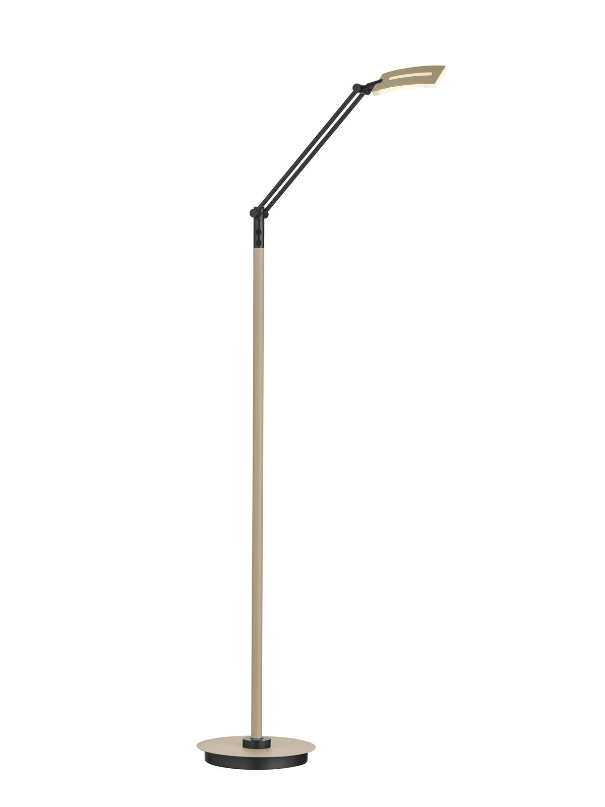 LED-STEHLEUCHTE 22/110 cm    - Taupe, Design, Metall (22/110cm) - Hell