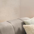 ECKSOFA in Chenille Beige  167/311 cm  - Beige/Schwarz, Design, Textil/Metall (167/311cm) - Xora